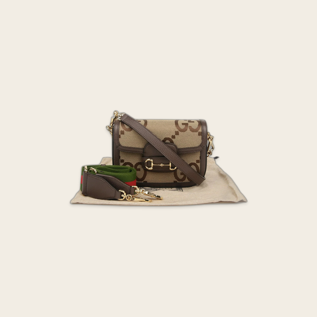 Gucci Horsebit 1955 Jumbo GG Bag