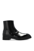 Gucci Horsebit Ankle Boots — Black