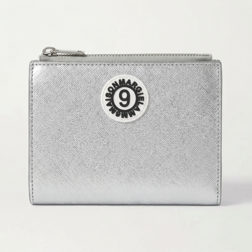 MM6 Metallic Folded Wallet