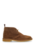 Gucci Moreau Boots — Brown Suede