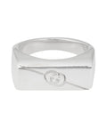 Gucci GG Signet Sterling Silver Ring