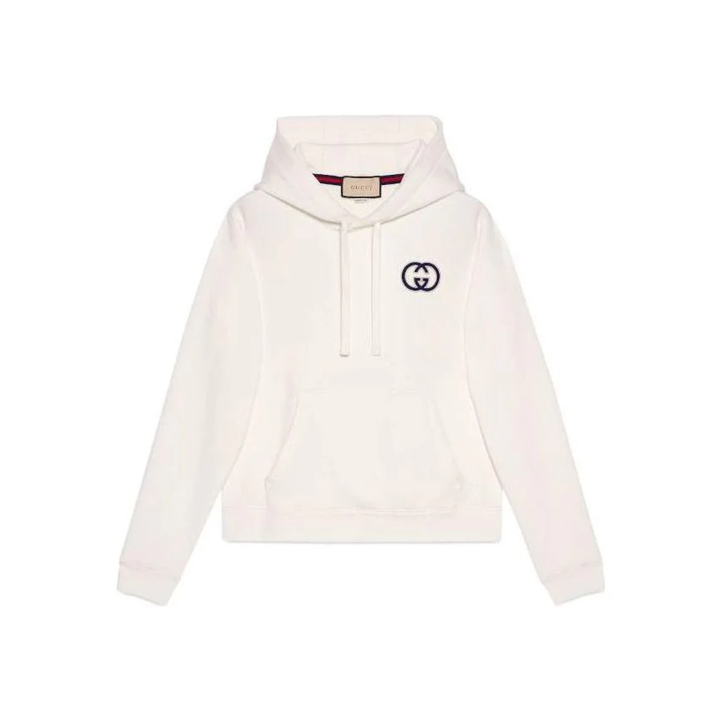 Gucci Interlocking G Hoodie — Off-White