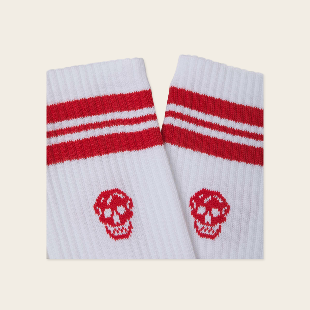 Alexander McQueen Skull White Socks