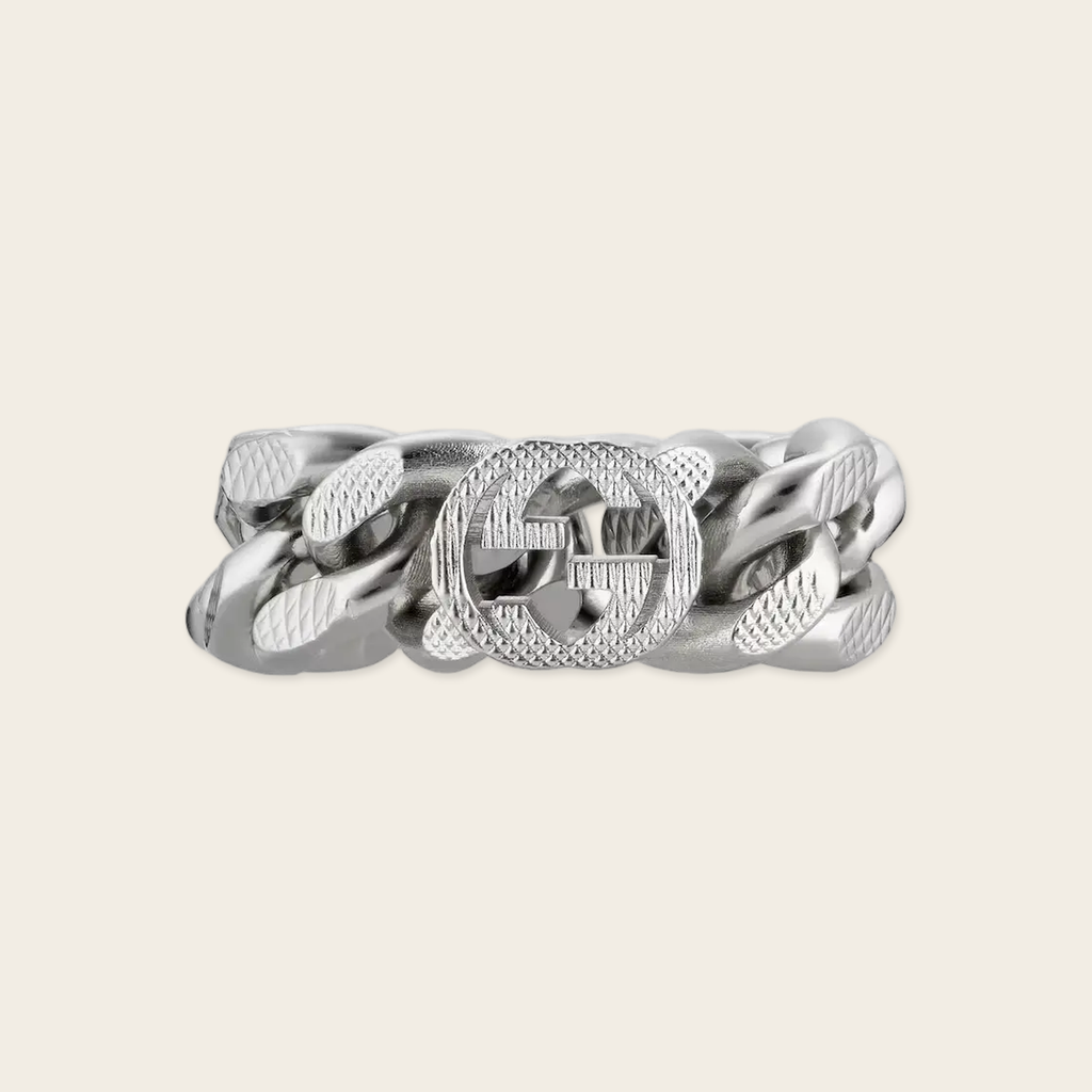Gucci Interlocking Chain Ring