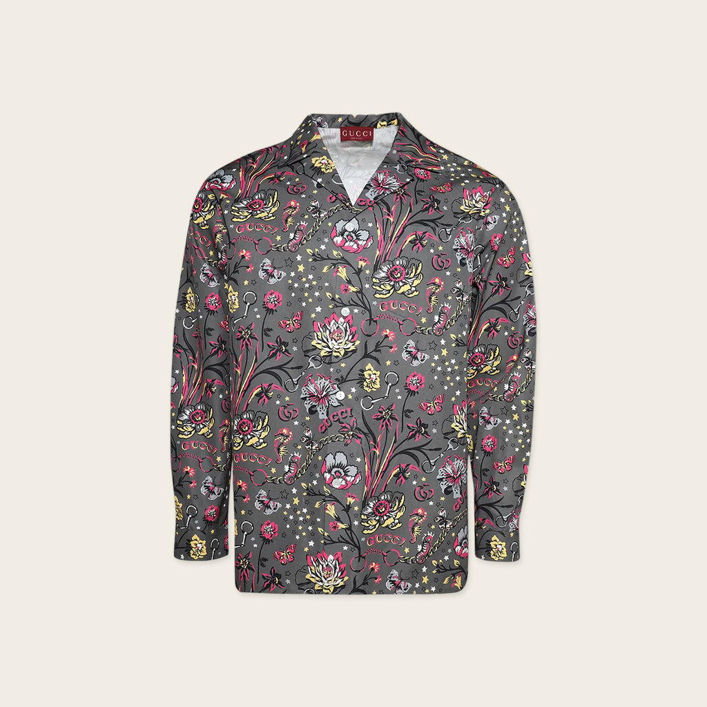 Gucci Floral Punk Print Shirt