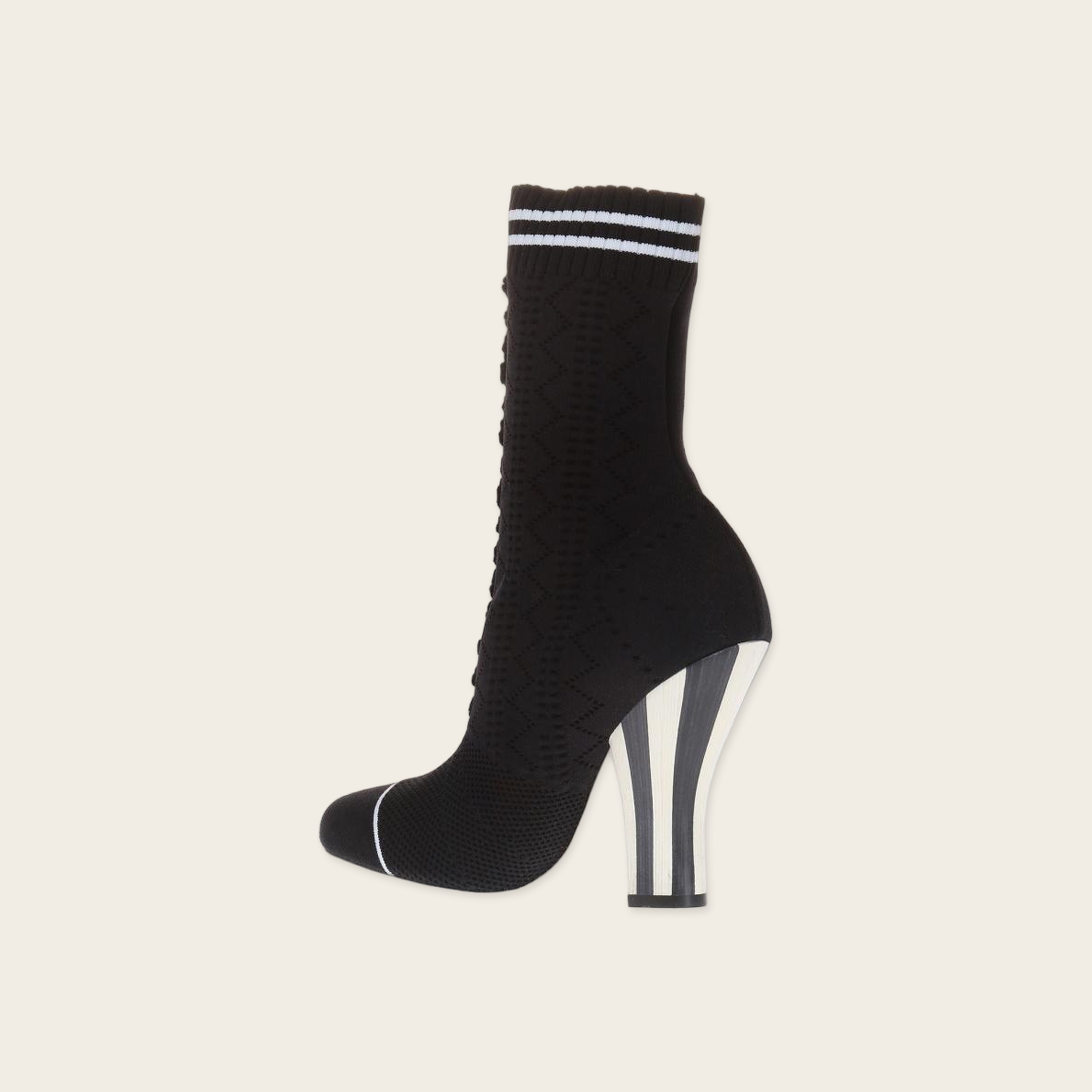 Fendi Ankle Boots with Socks