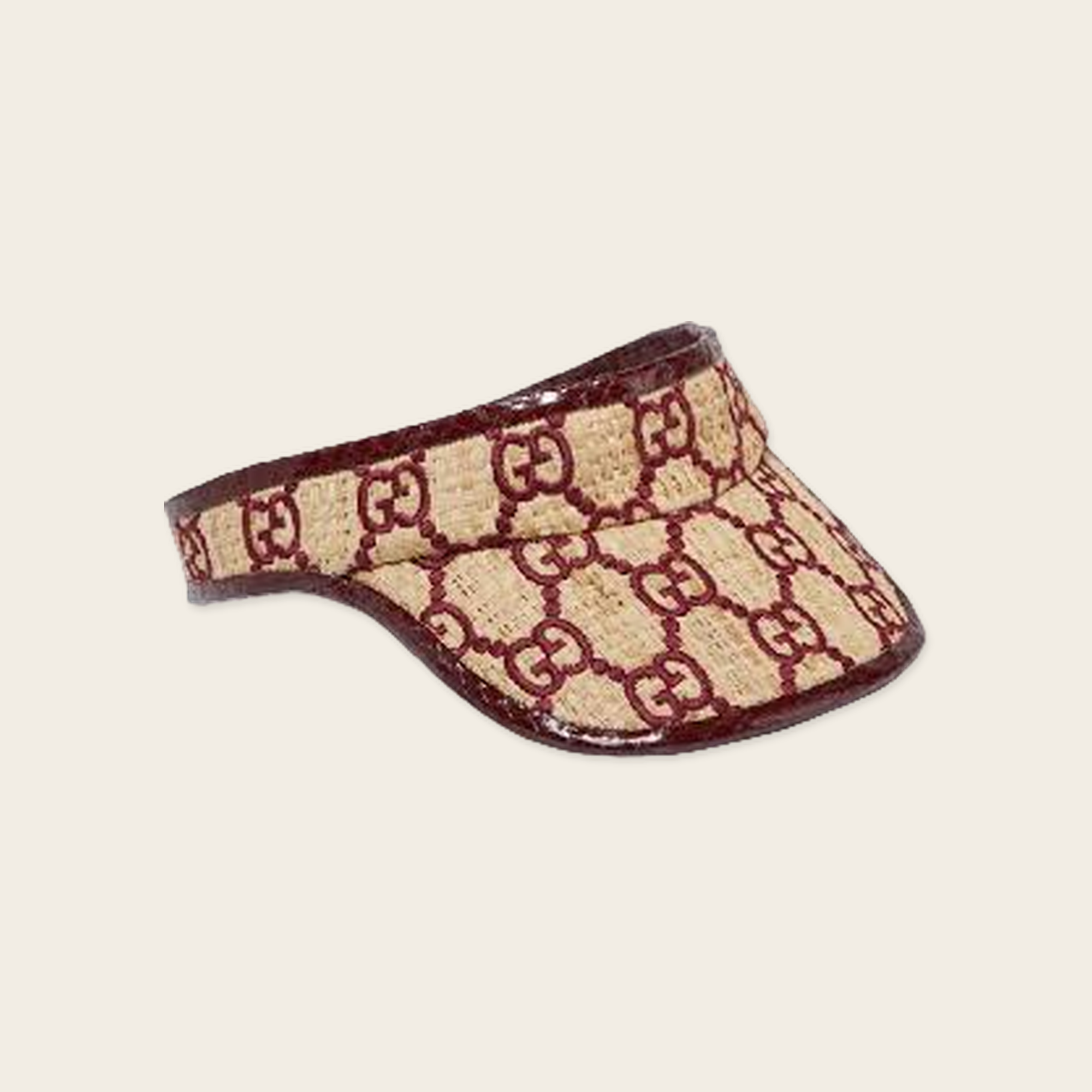 Gucci Patterned GG Viser