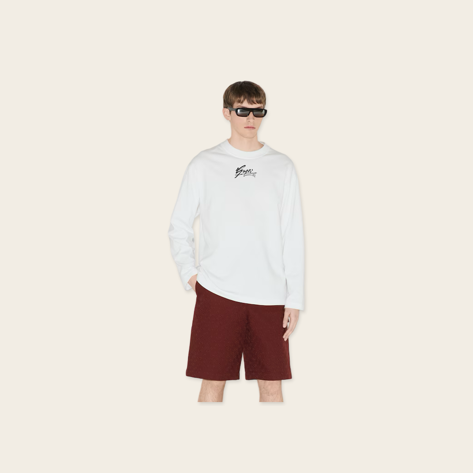 Gucci Logo Printed Sweater