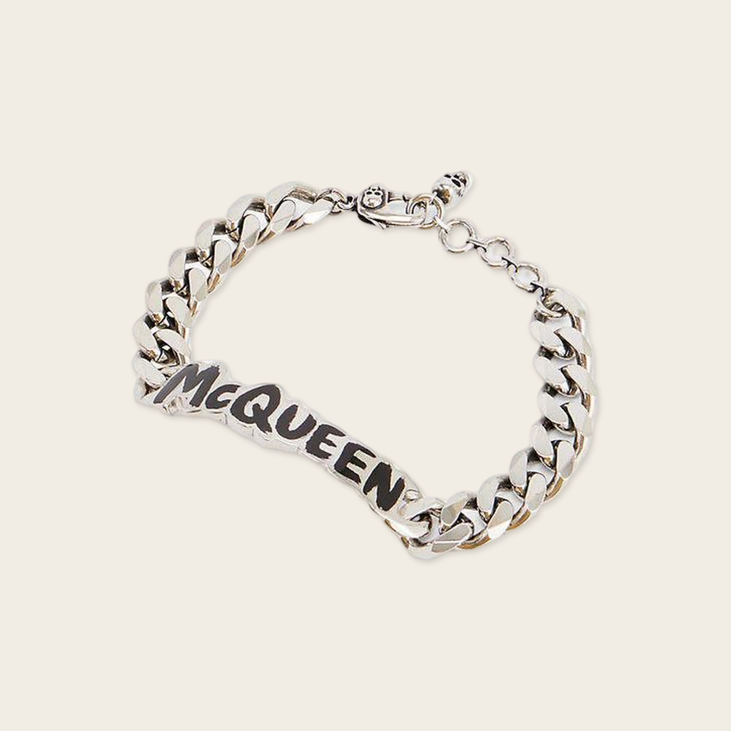 Alexander McQueen Logo Bracelet