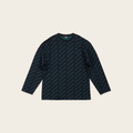 Balenciaga Jacquard all over logo knitwear