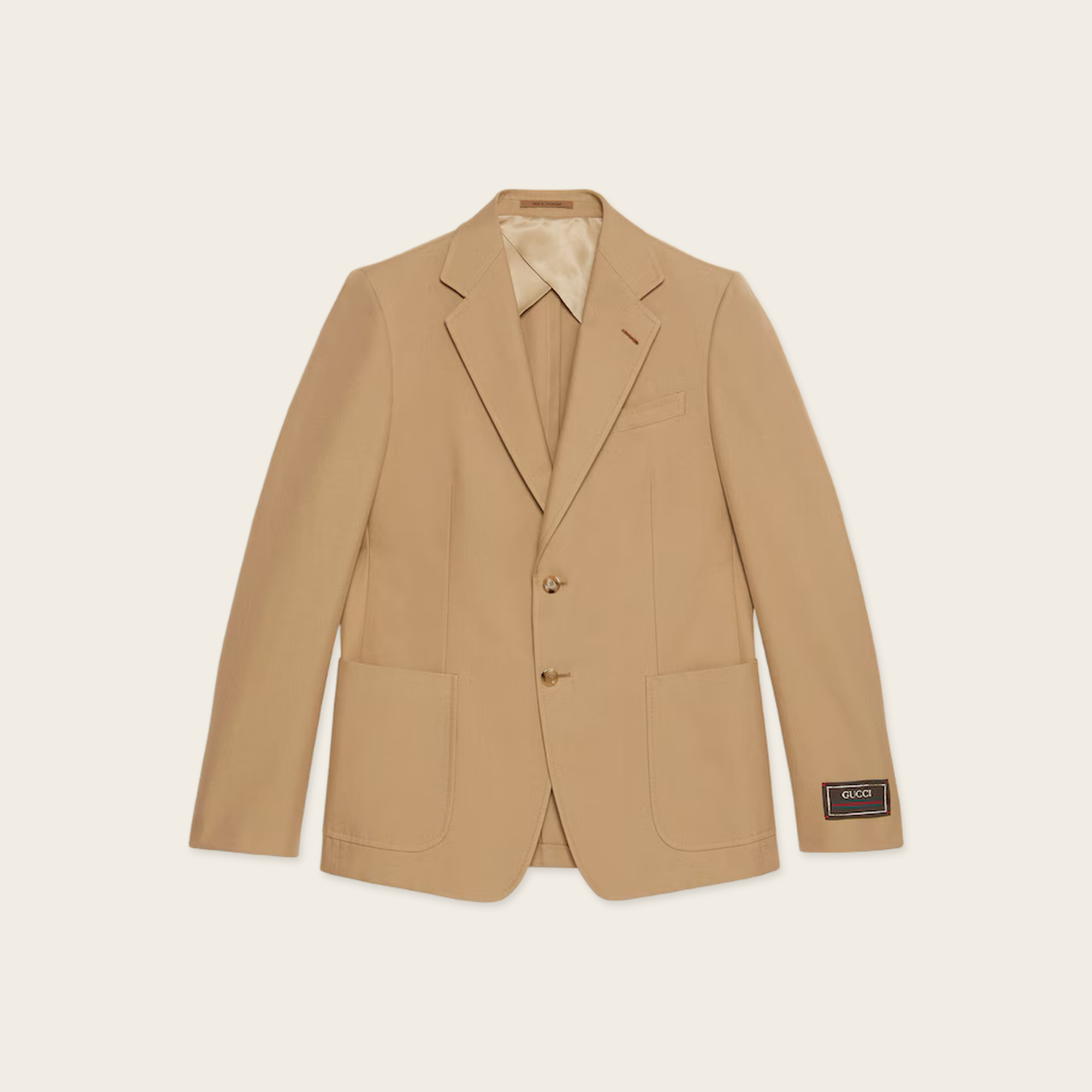 Gucci Arm Patch Logo Blazer