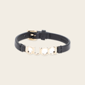 Gucci Leather Logo Bracelet