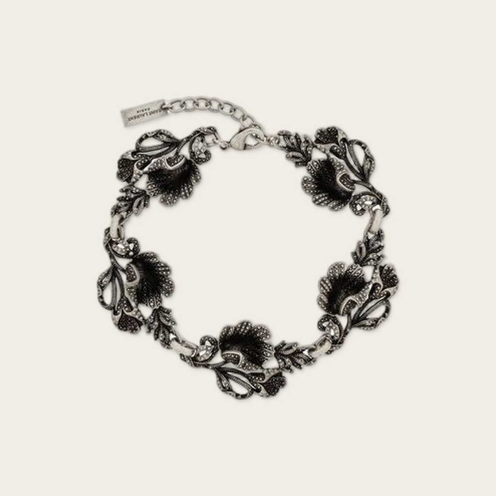 Saint Laurent Romantic Flower Bracelet
