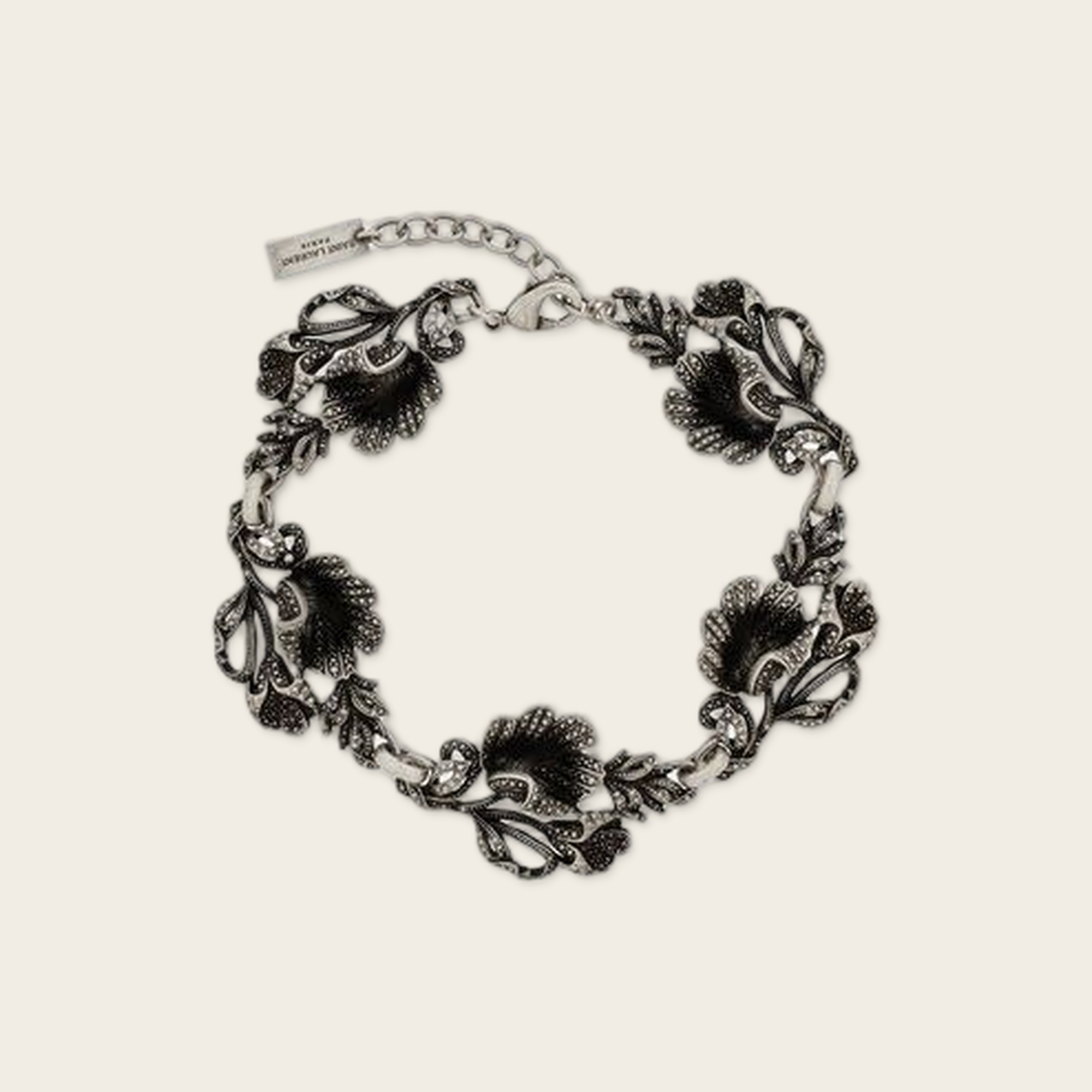 Saint Laurent Romantic Flower Bracelet