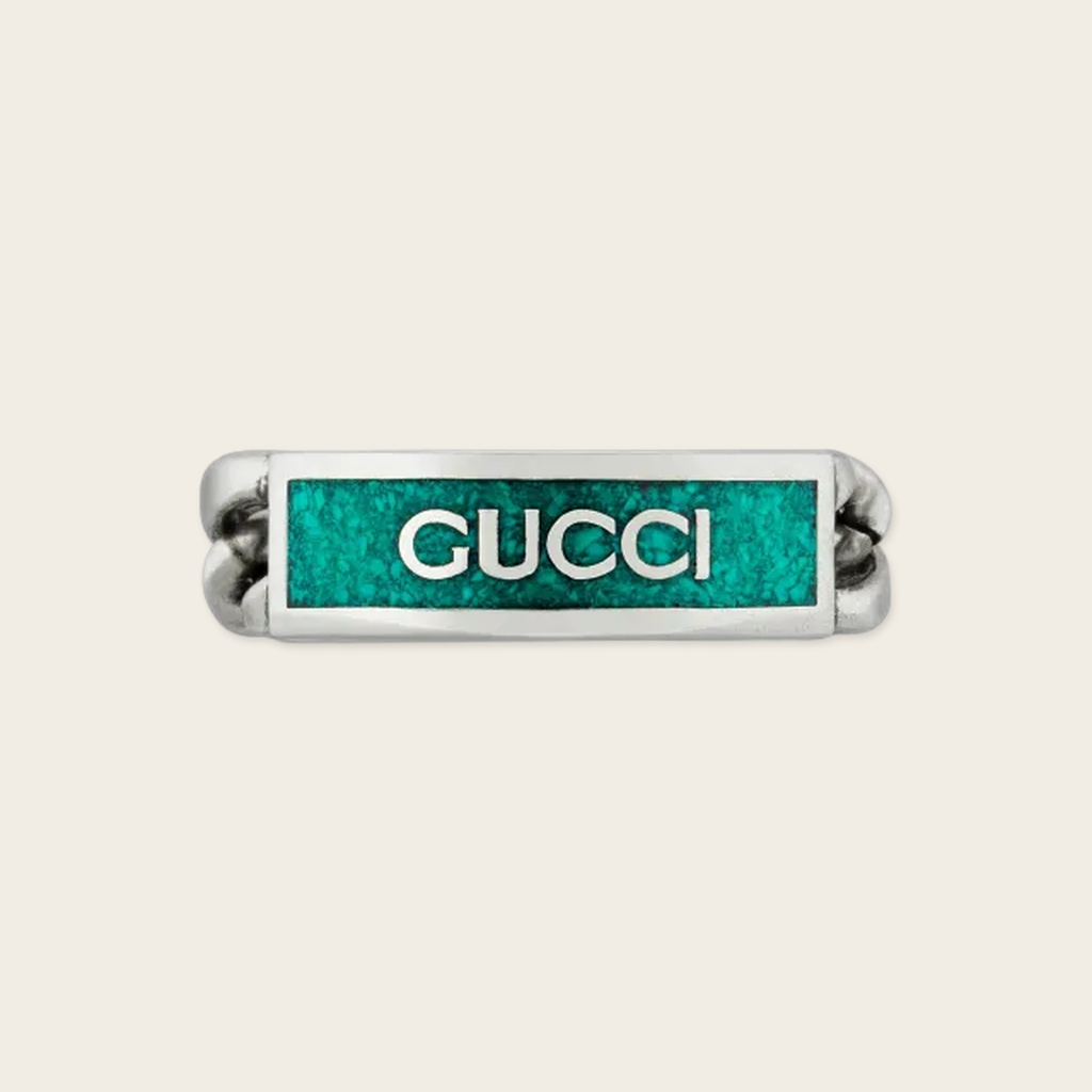 Gucci Chain Logo Ring