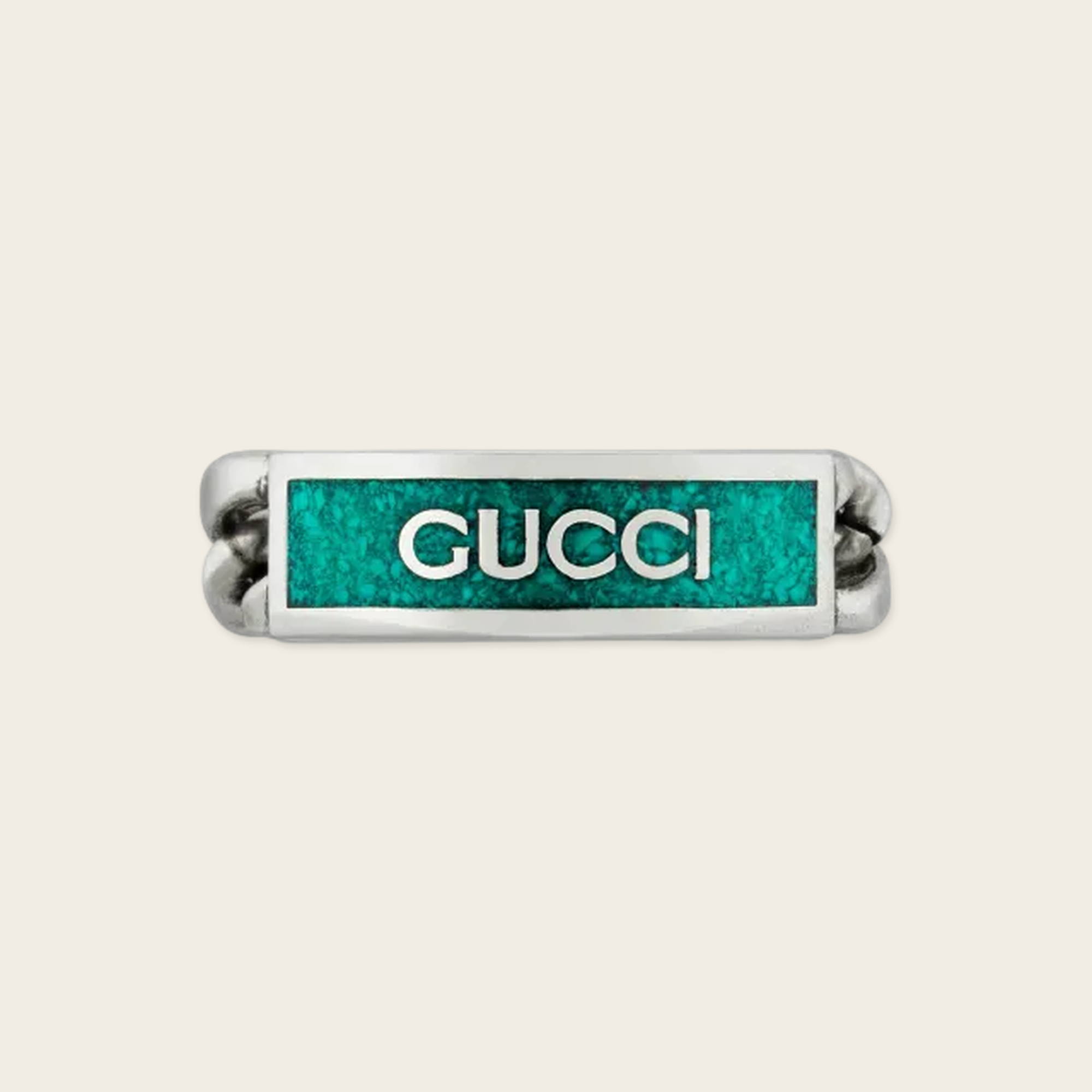 Gucci Chain Logo Ring