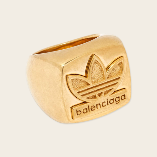 Balenciaga Balenciaga x adidas Signet Logo Ring