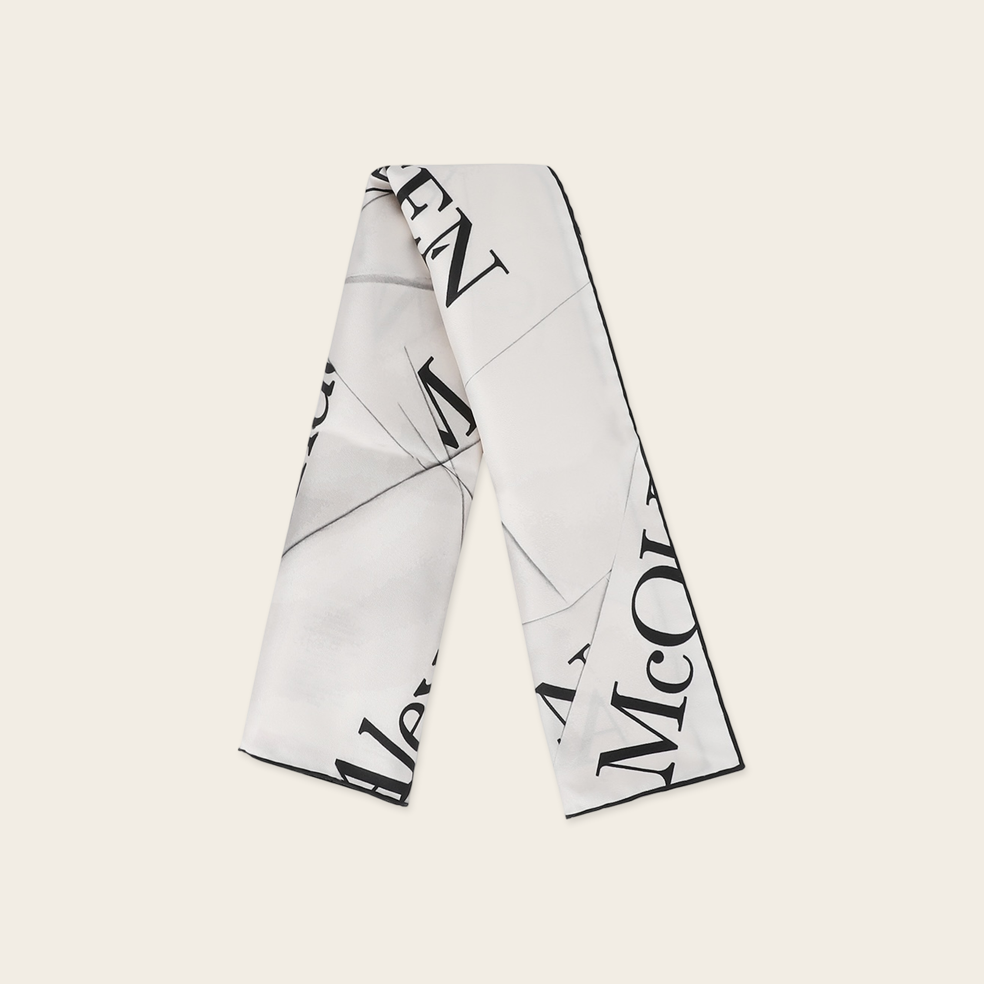 Alexander McQueen Logo Scarf