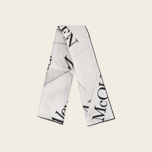 Alexander McQueen Logo Scarf