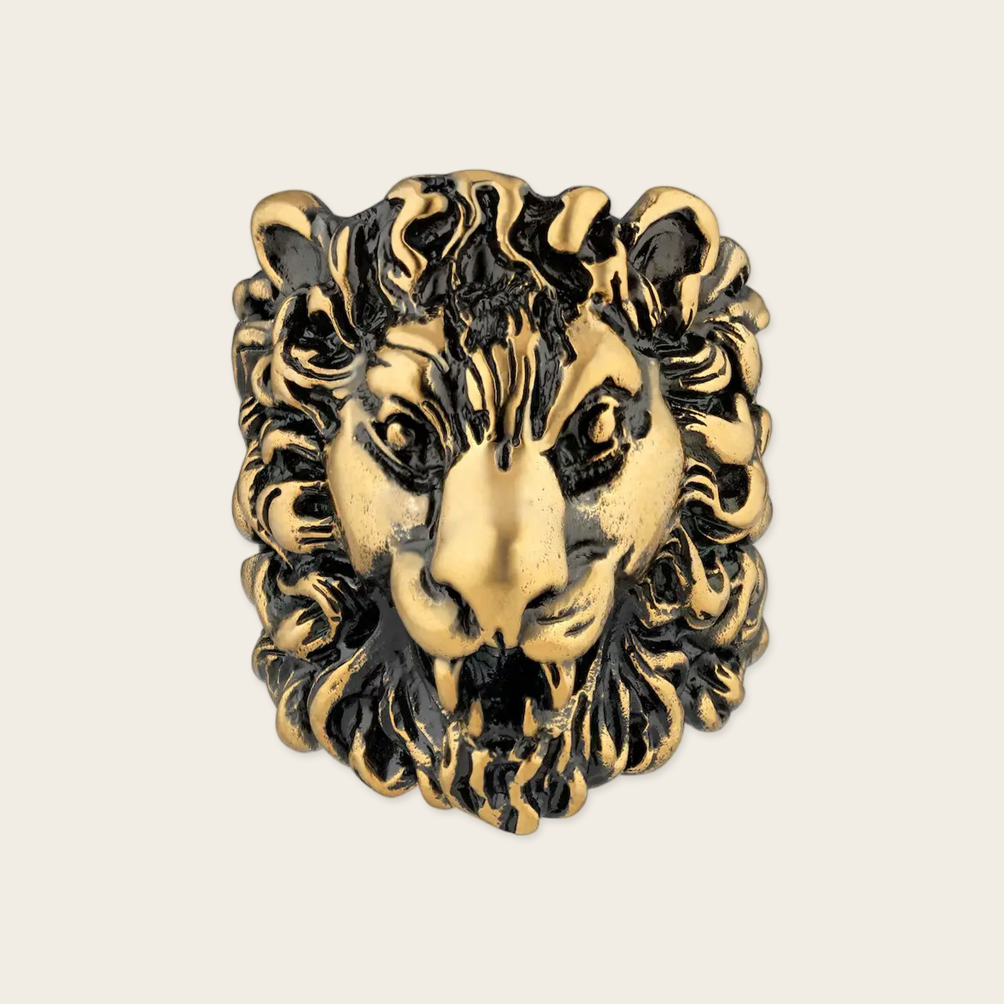 Gucci Lion Head Ring