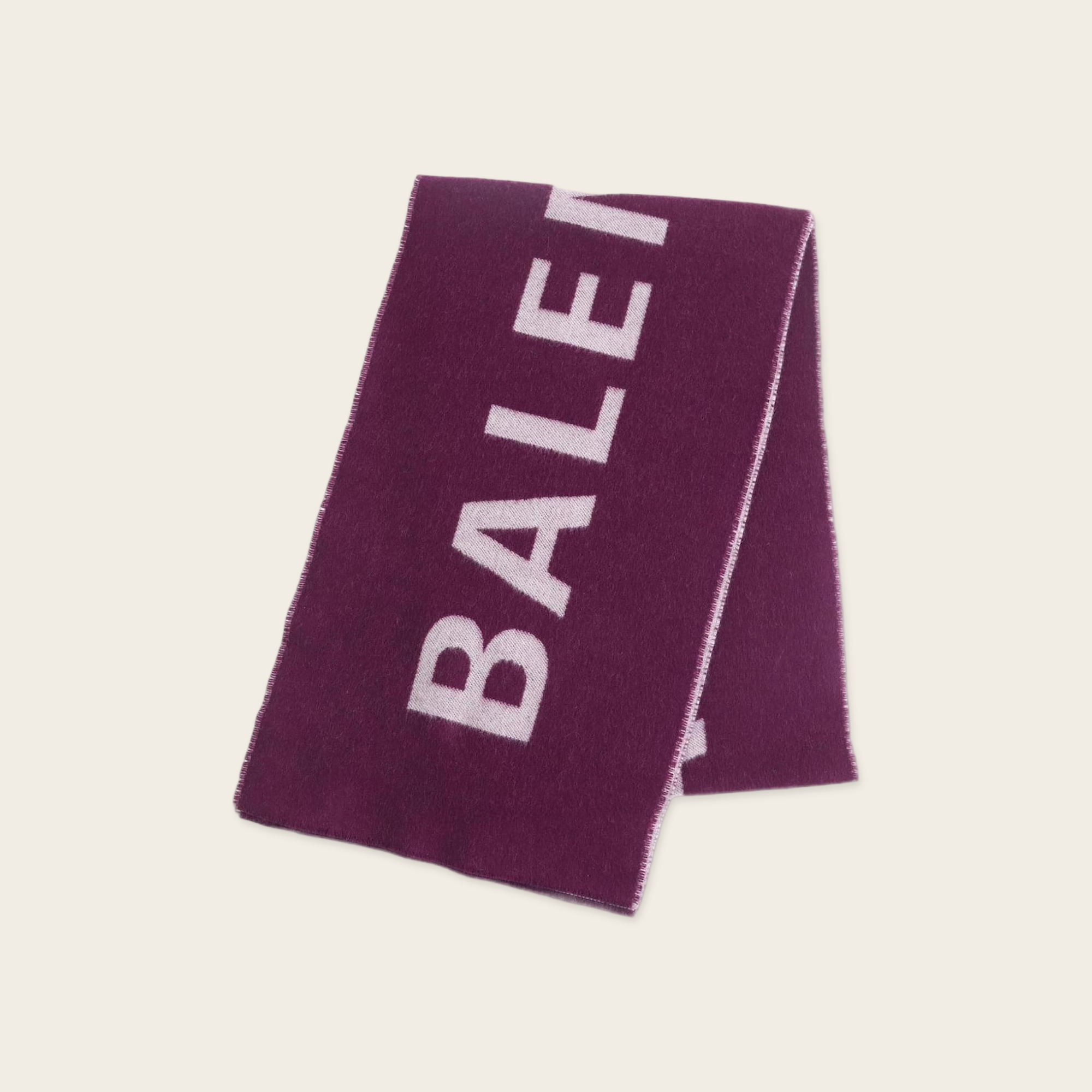 Balenciaga Macro Logo Scarf