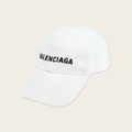 Balenciaga Hat Classic Baseball Logo Balenciaga Classic baseball cap with logo embroidered at front Velcro adjustable size