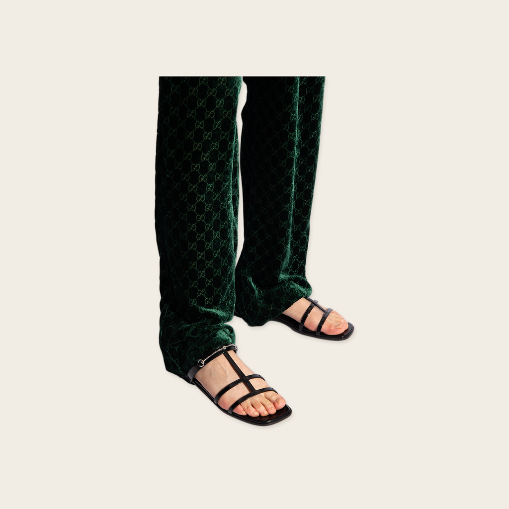 Gucci Horsebit Leather Sandals
