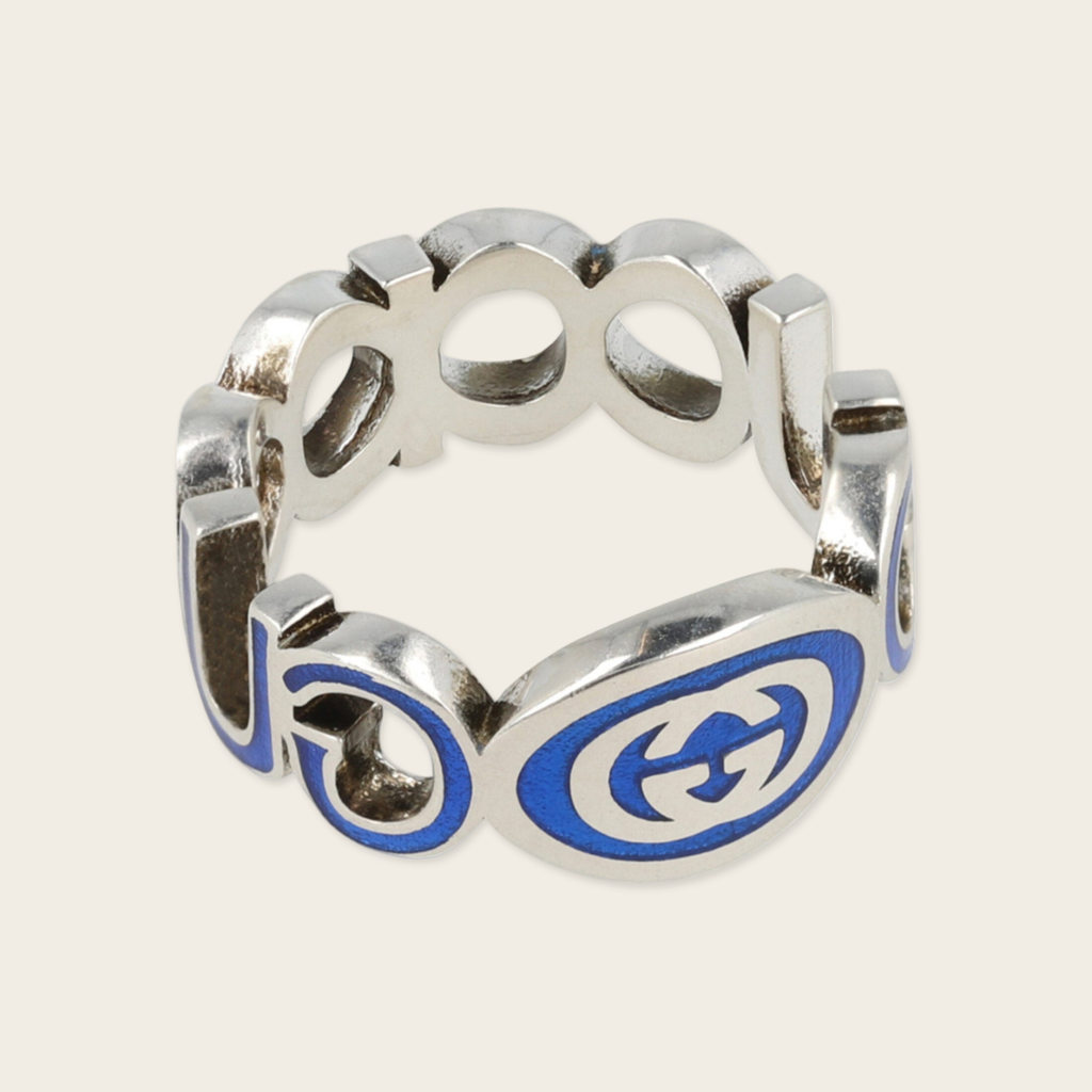 Gucci Interlocking G Logo Ring