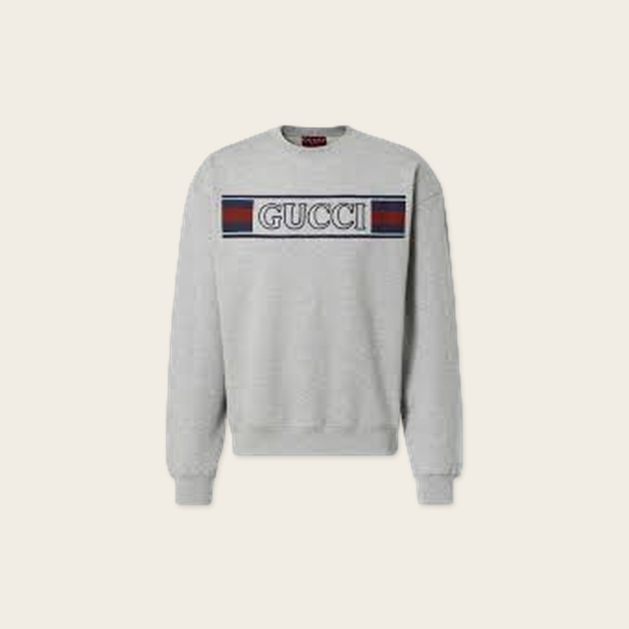 Gucci Embroidered Cotton Jersey Sweatshirt
