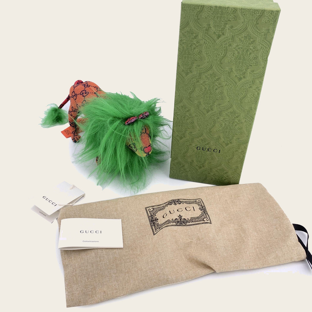 Gucci GG Monogram Stuffed Lion