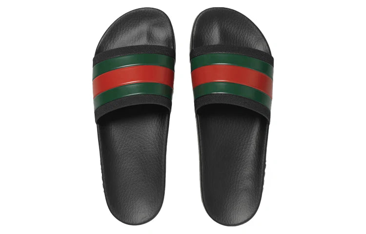 Gucci Pursuit '72 Rubber Black Sandal