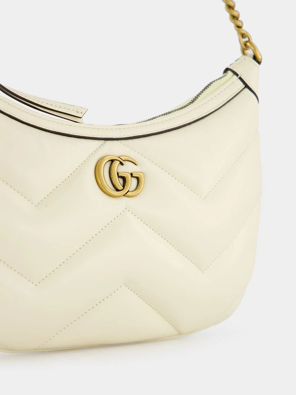 Gucci GG Marmont Bag — White