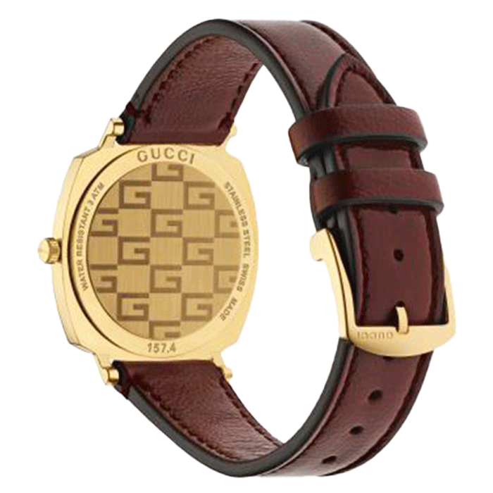 Gucci Grip Watch — Silver PVD