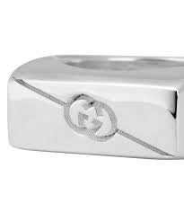 Gucci GG Signet Sterling Silver Ring