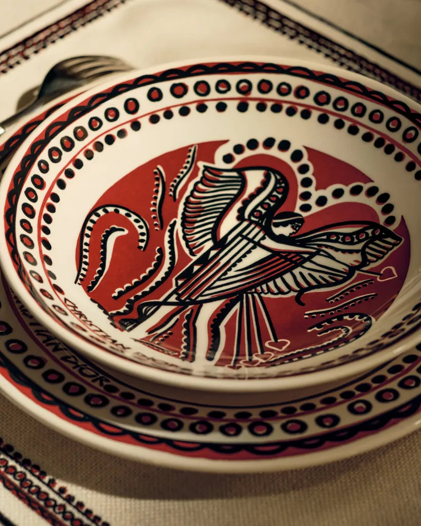 Dior Porcelain Set of 6 Plates — 2