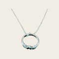 Saint Laurent Ring on Chain Necklace