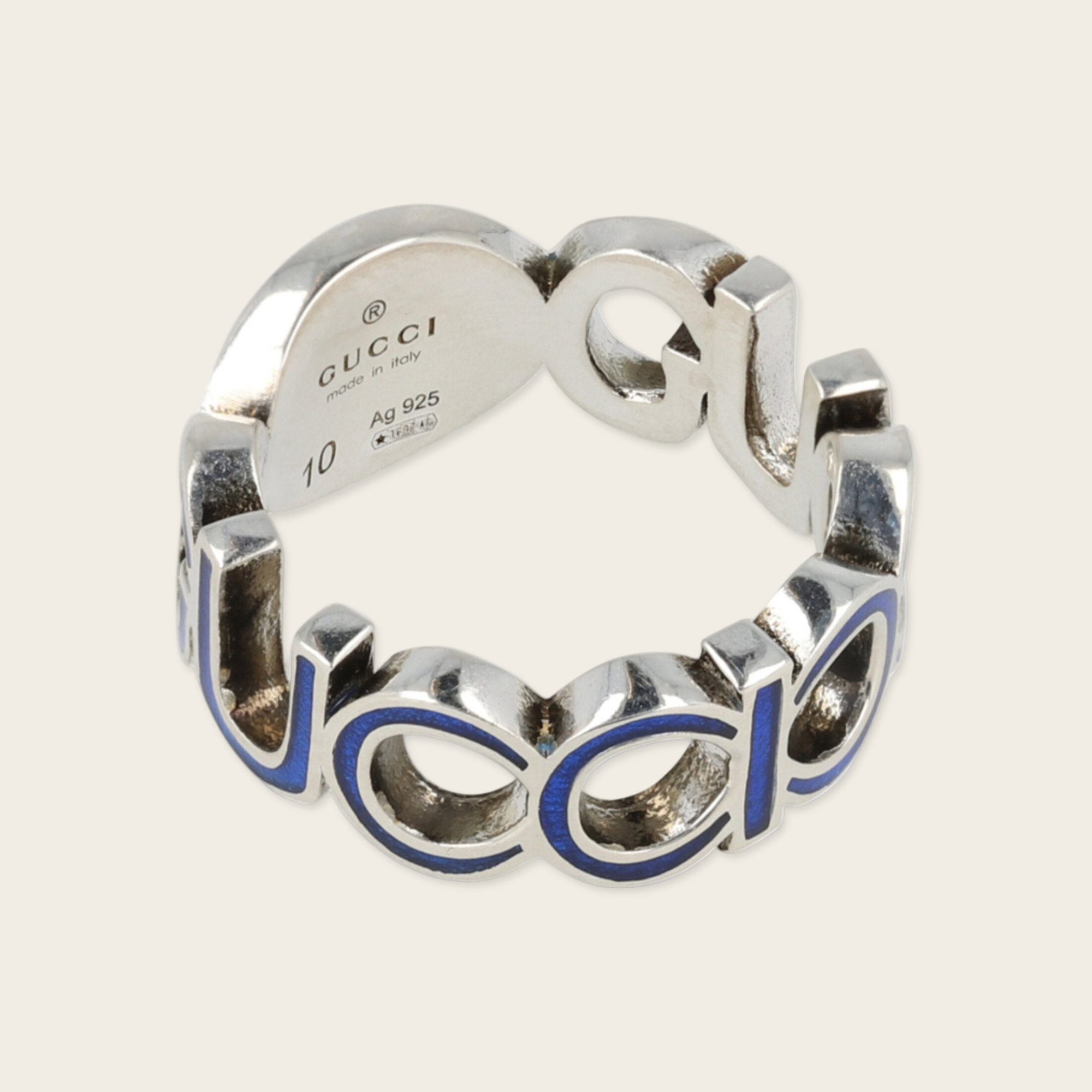 Gucci Interlocking G Logo Ring