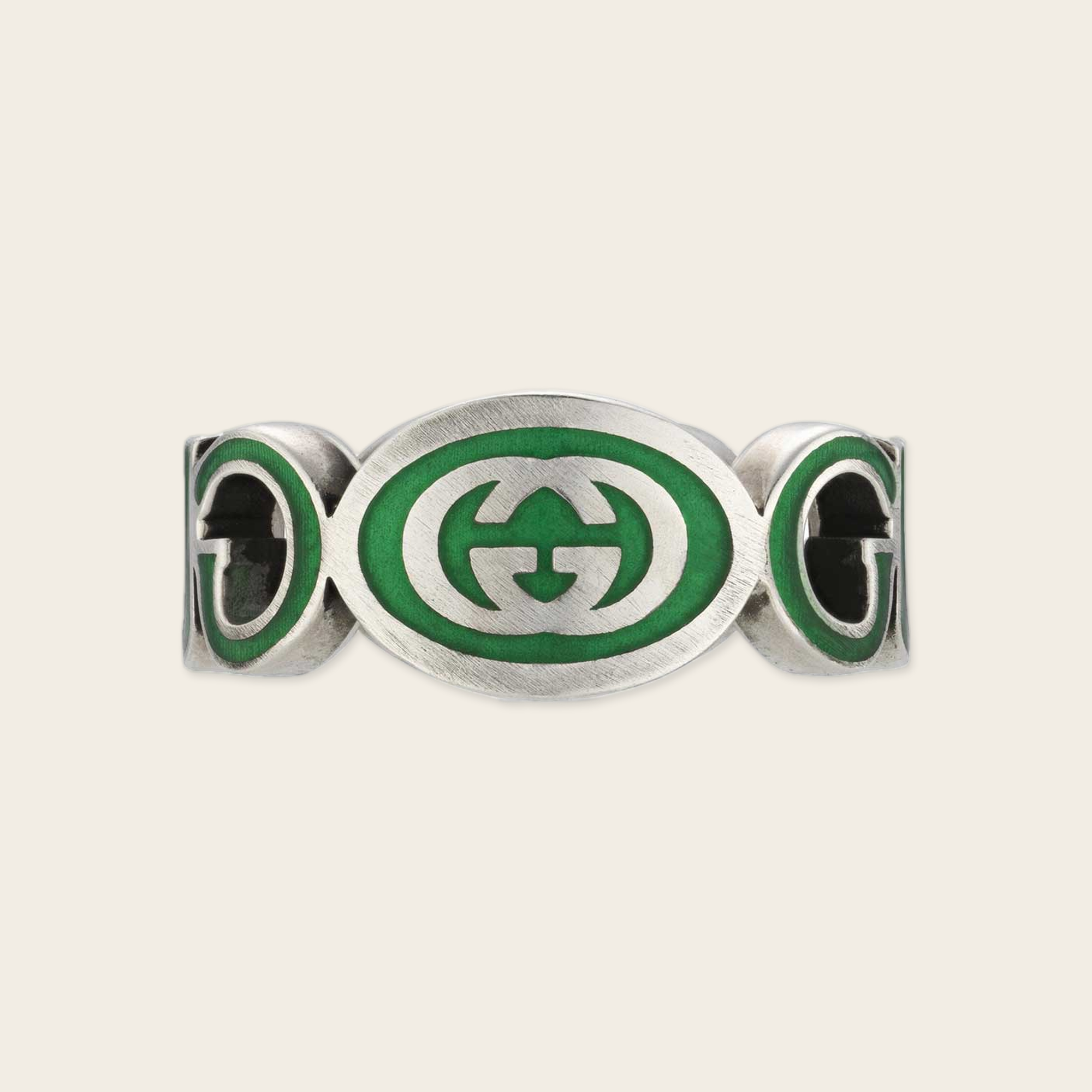 Gucci Interlocking G Logo Ring