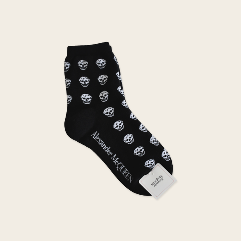 Alexander McQueen Skull Short Socks
