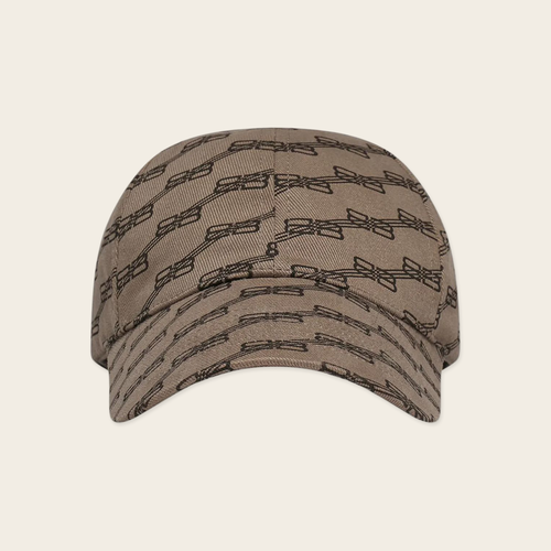 Balenciaga Brown BB Monogram Cap