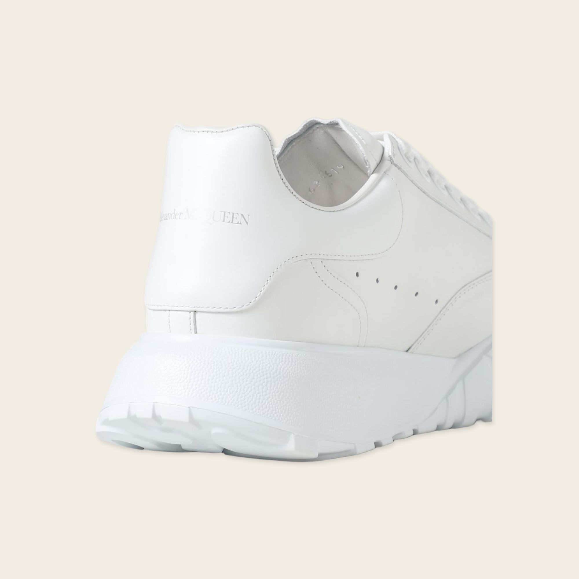 Alexander McQueen Court low-top sneakers.