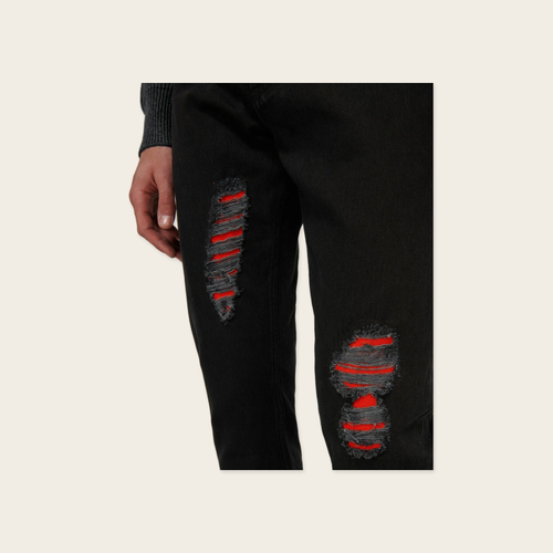 Alexander McQueen Distressed Slim jeans