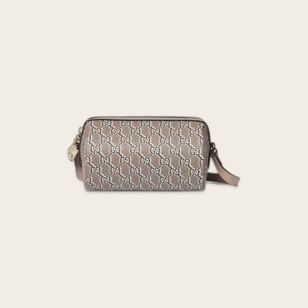 Gucci GG Supreme Cylindrical Shoulder Bag