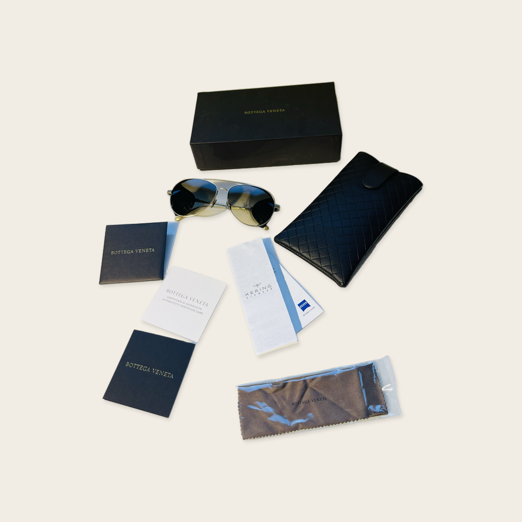 Bottega Veneta Aviator Sunglasses