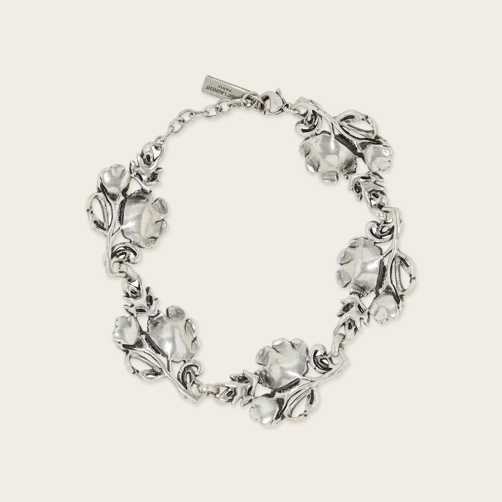 Saint Laurent Romantic Flower Bracelet