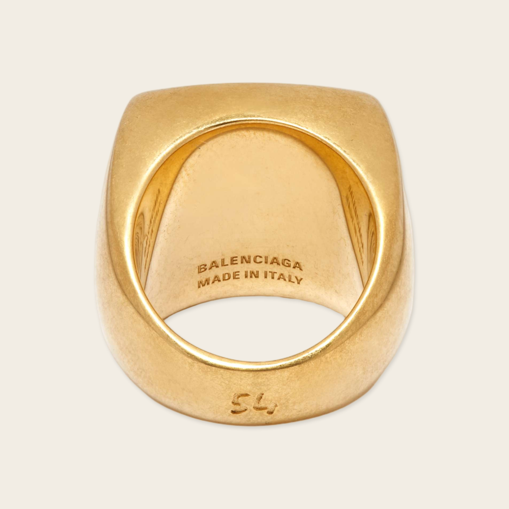 Balenciaga Balenciaga x adidas Signet Logo Ring