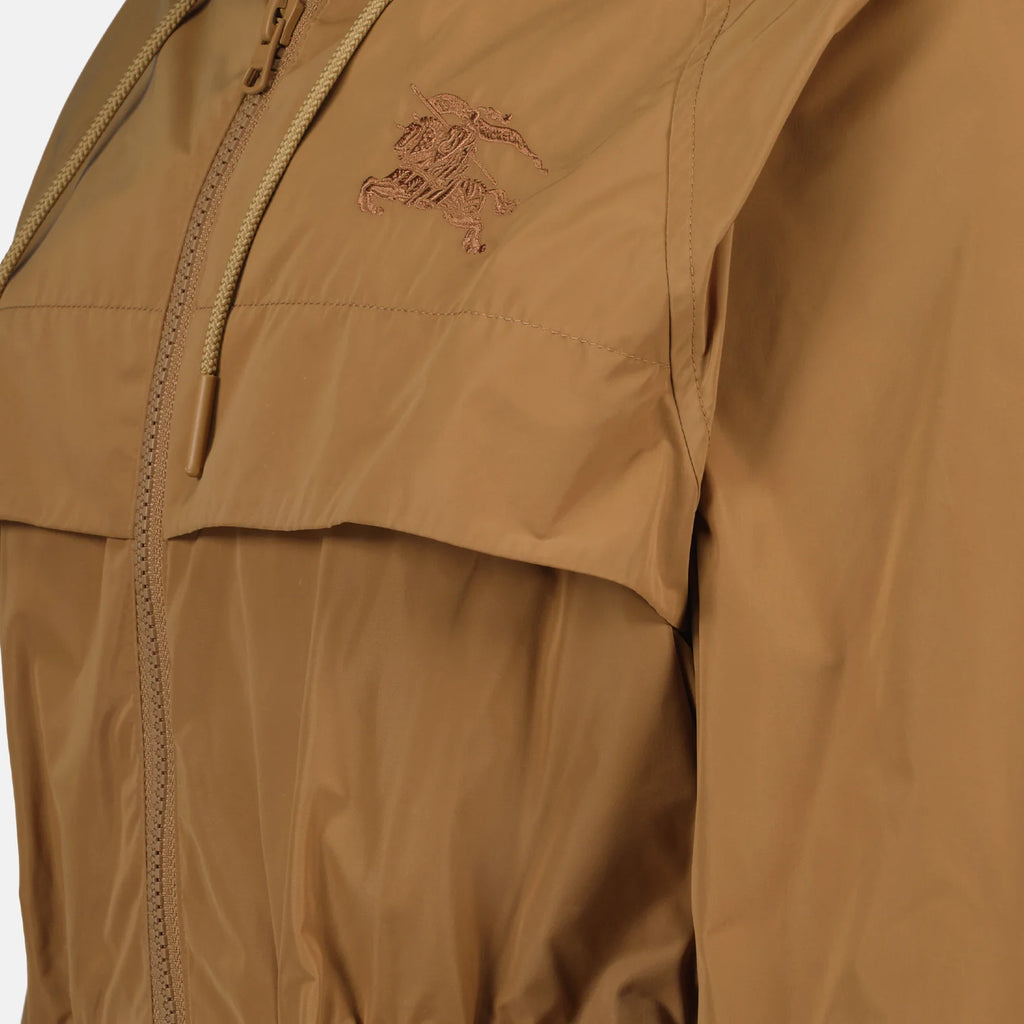 Burberry Check Lined Parka