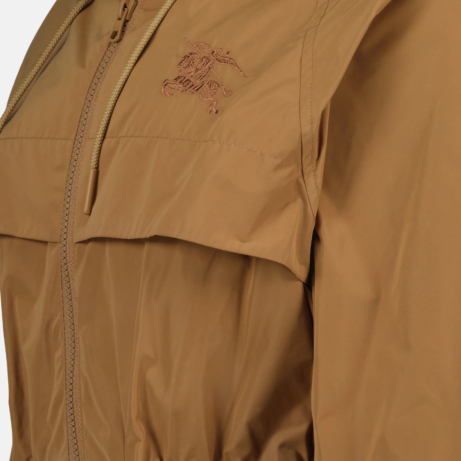 Burberry Check Lined Parka