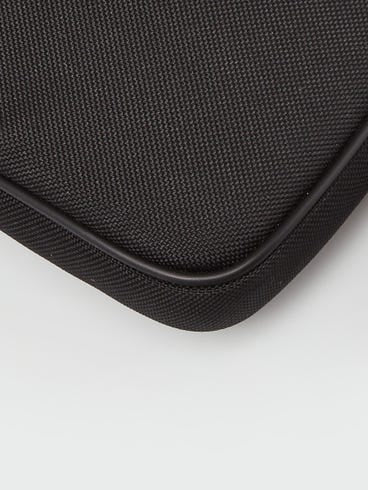 Gucci Black Embroidered Pouch Bag
