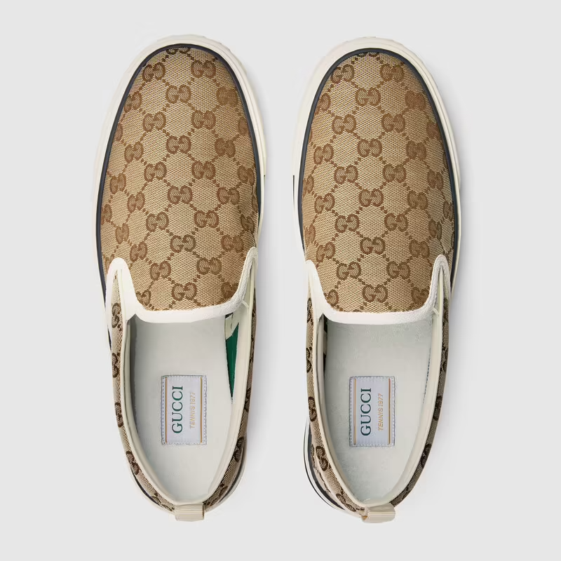 Gucci Tennis 1977 Sneakers — Beige Ebony